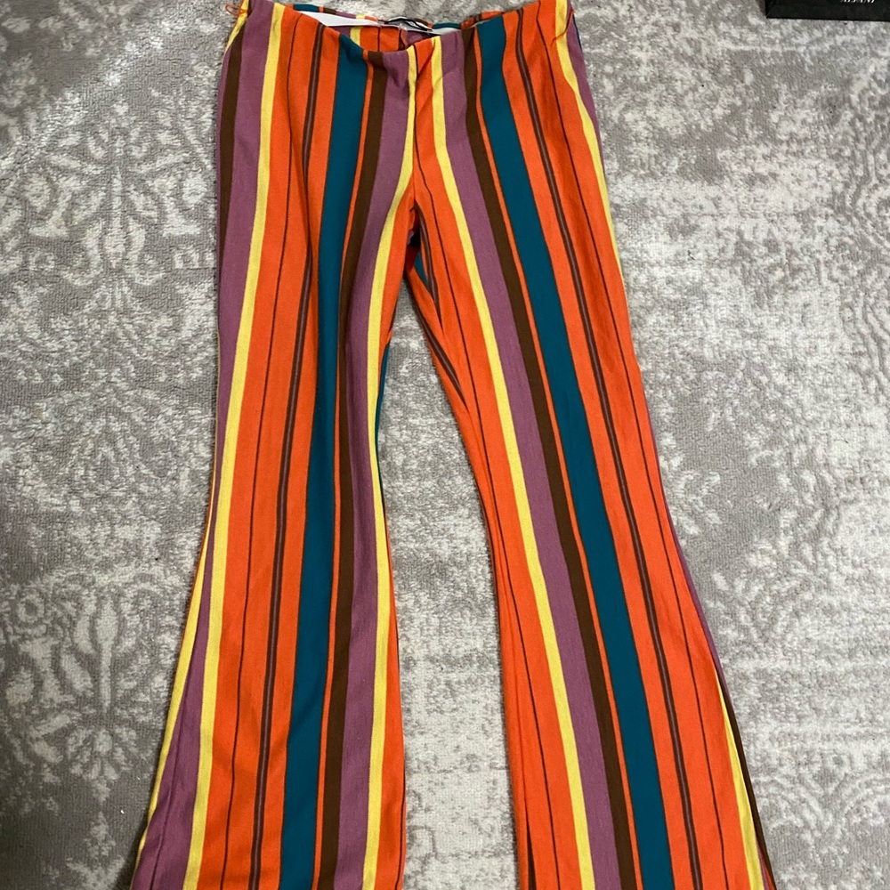 Urban Outfitters Striped Flared Pants